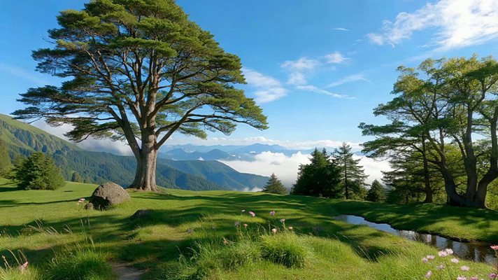 ɽ�ּ�ݵ���ľ�羰