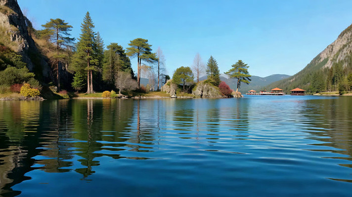 ɽ�ּ�ƽ�������羰