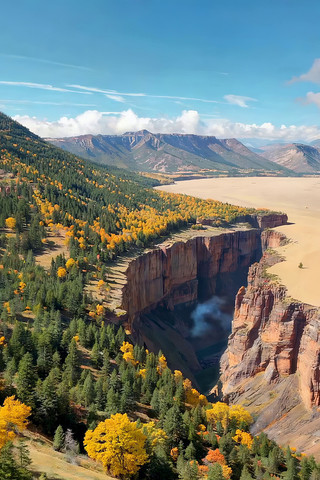 山林峡谷沙漠自然风光 山林峡谷沙漠自然风光
