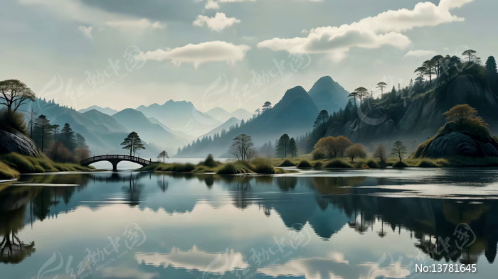 ɽˮ�羰���׺���