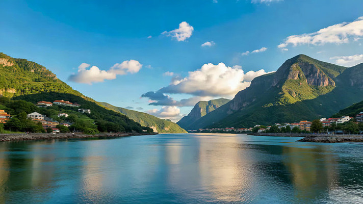 山水湖泊自然风光 山水湖泊自然风光