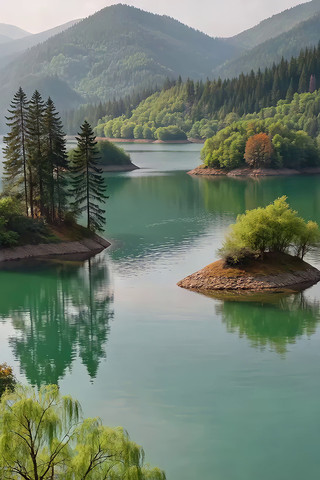 山水湖泊自然风景素材 山水湖泊自然风景素材