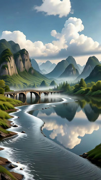 ɽˮ�������羰