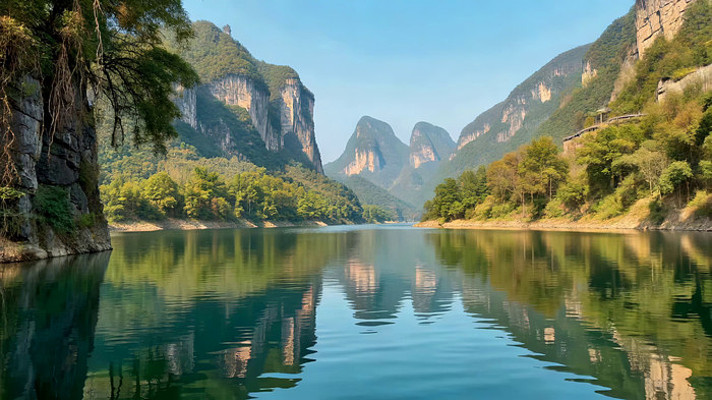 山水漓江自然风光 山水漓江自然风光