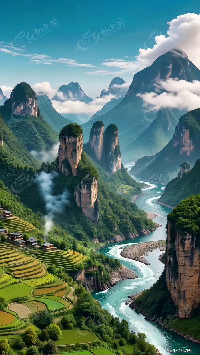 ɽˮ��԰��Ȼ���