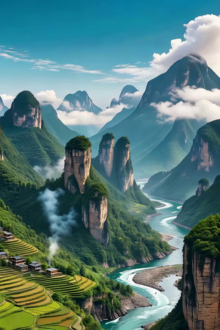 ɽˮ��԰��Ȼ���