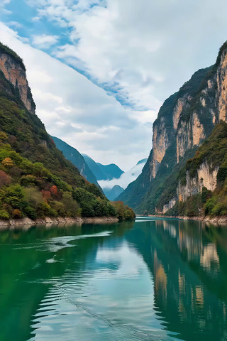 山水峡谷自然风光 山水峡谷自然风光