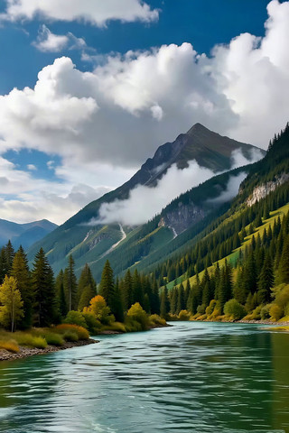 ɽˮ��������Ȼ���