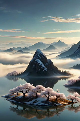 山水云雾自然风光美景 山水云雾自然风光美景