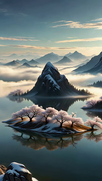 ɽˮ������Ȼ�������