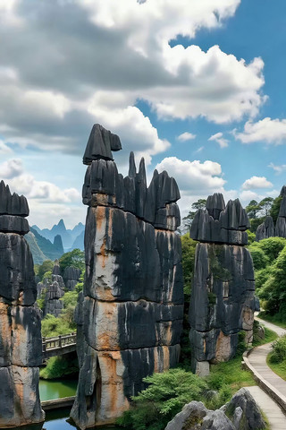 石林自然风光素材 石林自然风光素材