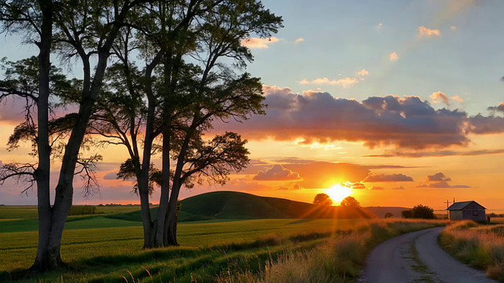 ��Ұ�������С·�羰