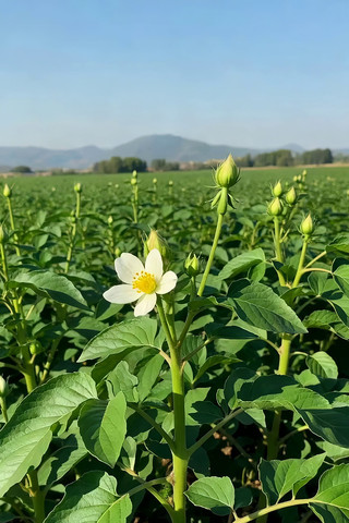 田野中植物花朵特写 田野中植物花朵特写