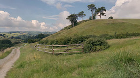 ��԰�ݵ�ɽ��羰