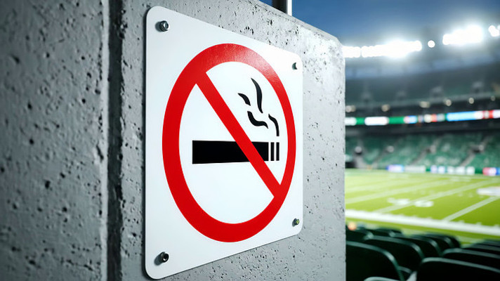 体育场禁止吸烟标识 体育场禁止吸烟标识