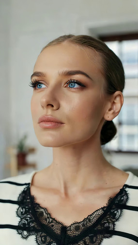 ���Ů���沿��д