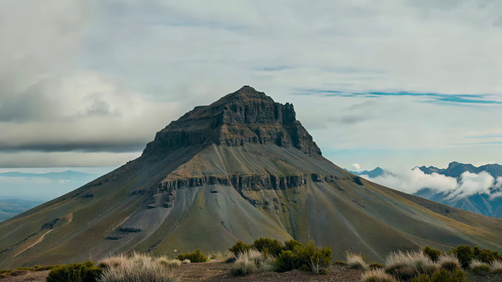 巍峨山脉全景 巍峨山脉全景