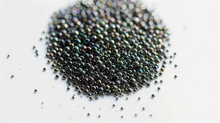 微距特写黑色粒子素材 微距特写黑色粒子素材