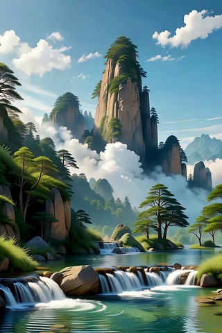 唯美自然山水风景素材 唯美自然山水风景素材