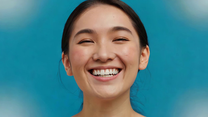 微笑女性特写素材 微笑女性特写素材