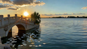 Ϧ���º���ʯ�ŷ羰