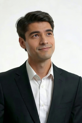 西装男士正面半身形象 西装男士正面半身形象