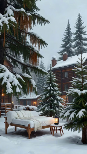 ѩ���ּ�ľ����ľ��ѩ��