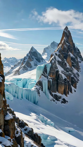 ѩɽ������Ȼ����