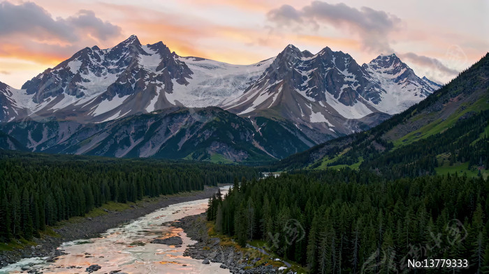 ѩɽɭ�ֺ�����Ȼ���