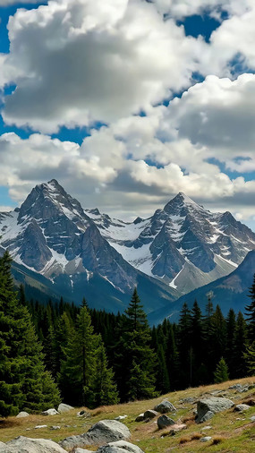 ѩɽɭ����Ȼ���