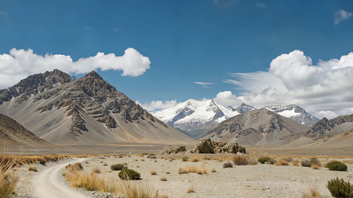雪山山脉自然风光素材 雪山山脉自然风光素材
