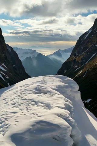 ѩɽɽ����Ȼ�羰�ز�