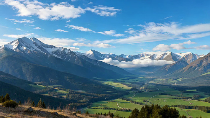 ѩɽ�µ���ɫɽ�ȷ��