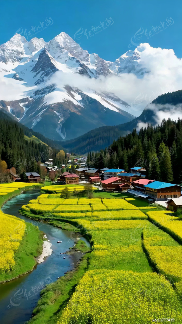 ѩɽ����԰��ׯ��Ȼ���