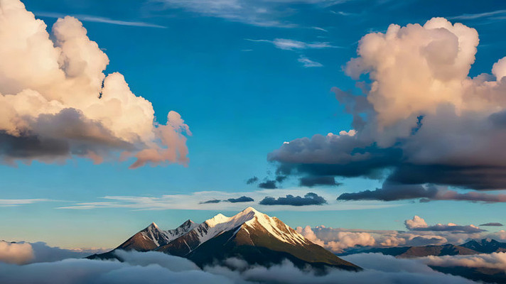 ѩɽ�ƺ����쾰��