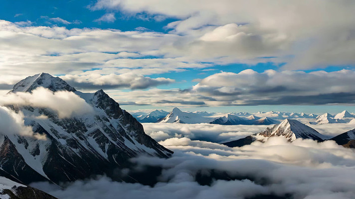 ѩɽ�ƺ�׳��ȫ��
