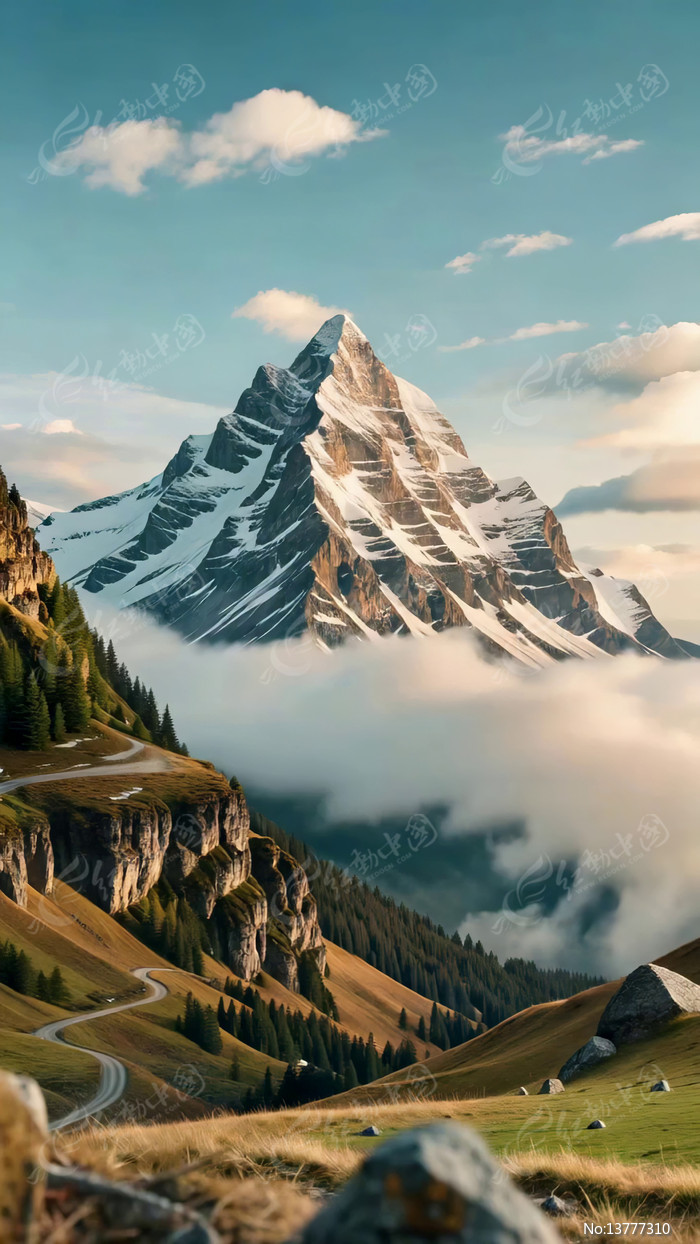 ѩɽ��Ȼ����ز�