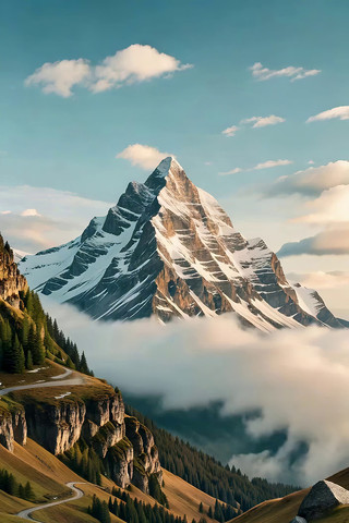 ѩɽ��Ȼ����ز�