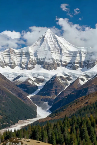 ѩɽ��Ȼ����ز�