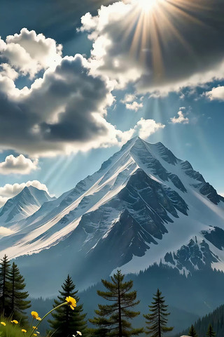 ѩɽ��Ȼ����ز�