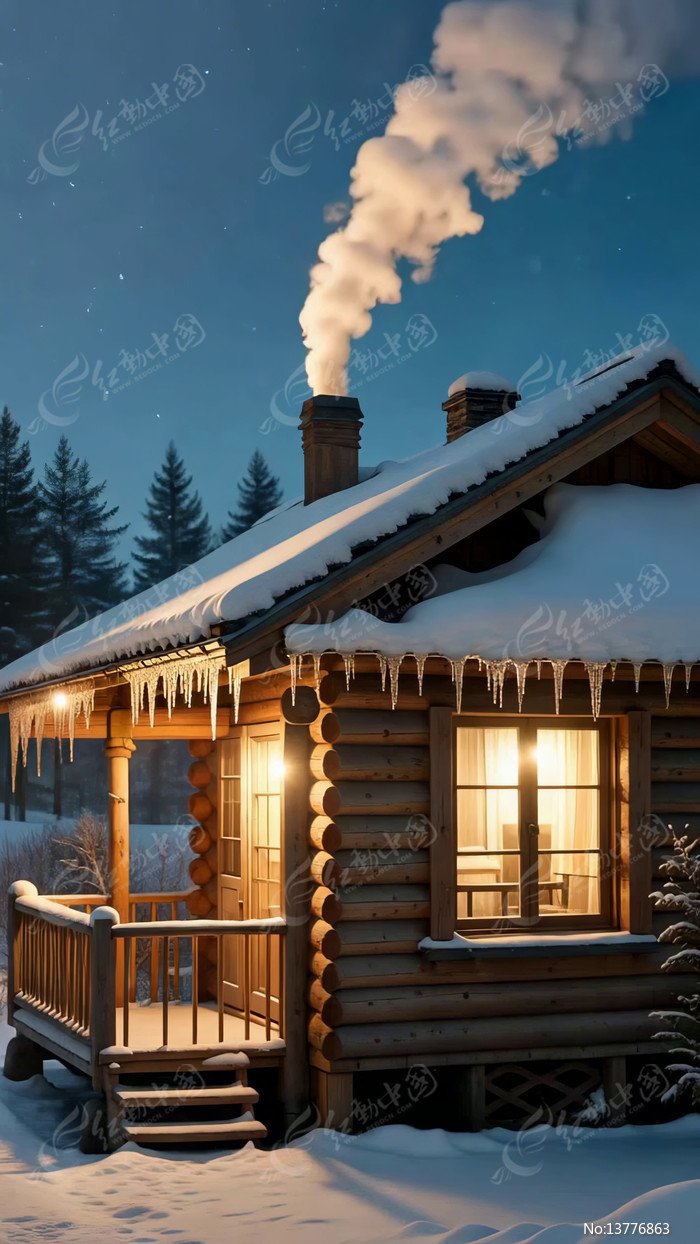 ѩҹ�е�ľ������������