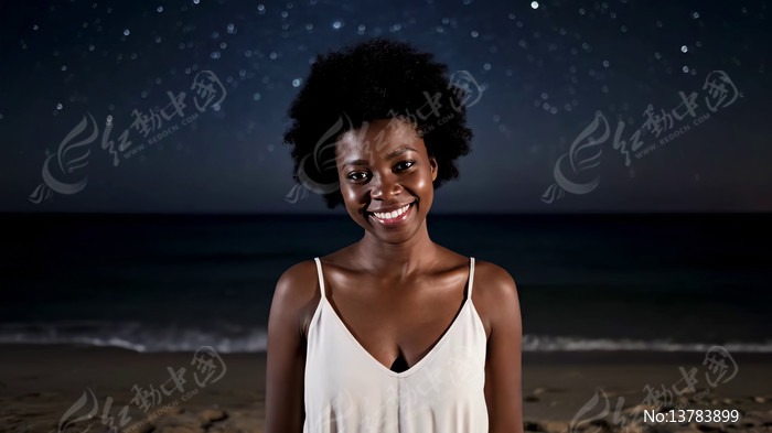 ҹ����̲΢Ц�ĺ���Ů��