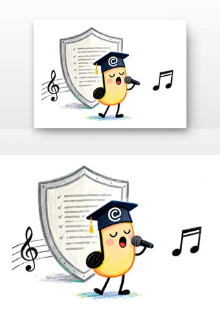 音乐也有版权世界知识产权日卡通 音乐也有版权世界知识产权日卡通