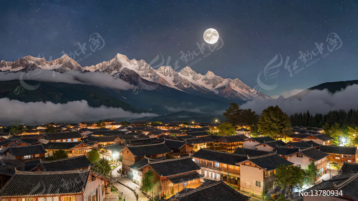 ��ҹ��ѩɽ�ԵĹ��Ӵ���