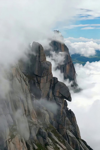 �������Ƶĸ�ɽ�羰