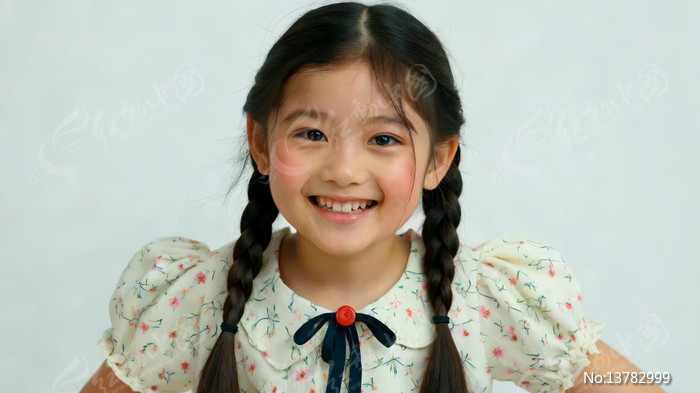 ��˫��СŮ��΢Ц��д