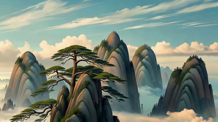 ��ʽɽˮ��ⱳ���ز�