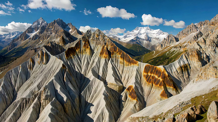 壮丽山脉自然风光 壮丽山脉自然风光