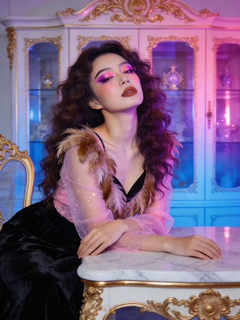 ���ŷ�ױ�ݵľ�����Ů