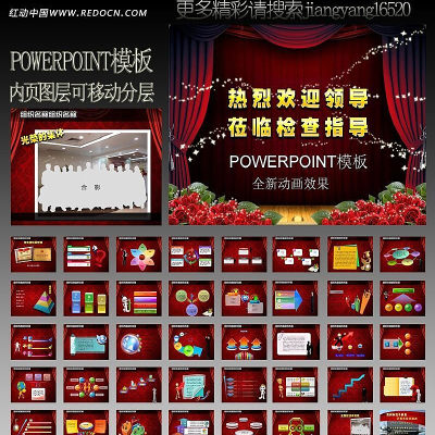 领导视察报告ppt ppt